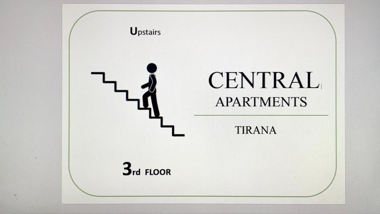 Central Studio Apartment 1, Tirana Eksteriør billede